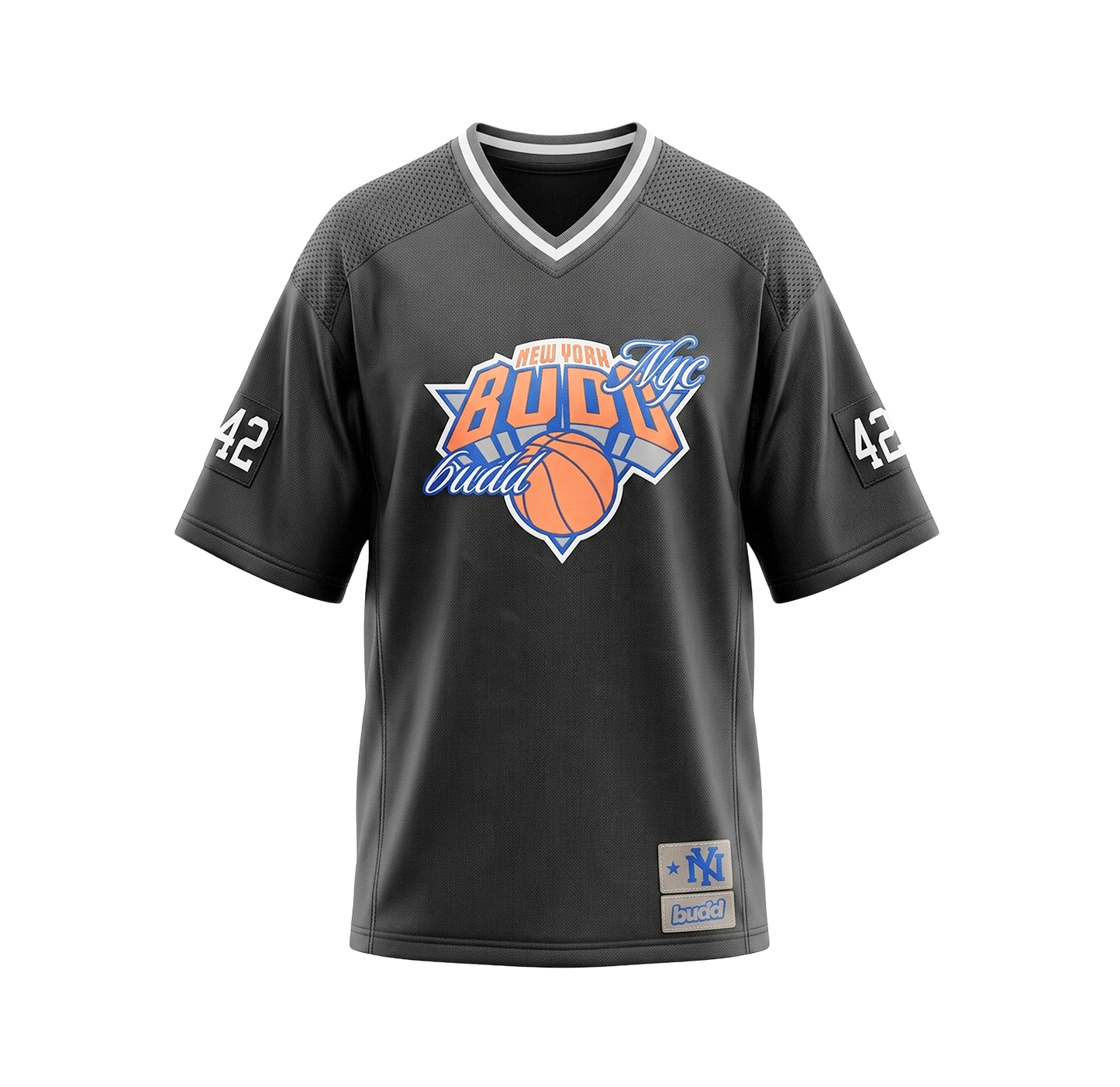 "budd nyc" drop shoulder jersey